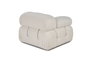 Atelier Del Sofa Sofá 1 Plaza Beige 95x95x75 cm